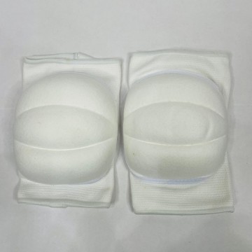 90-S208W-L Volleyball White Knee Pad - L