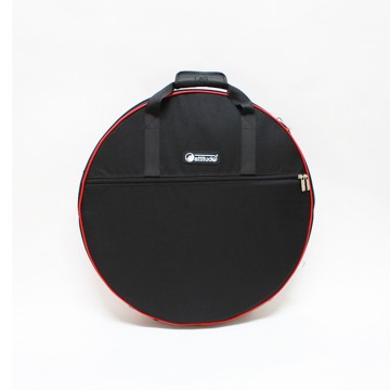 BCB20-101  Cymbal bag-22" Black with Red piping