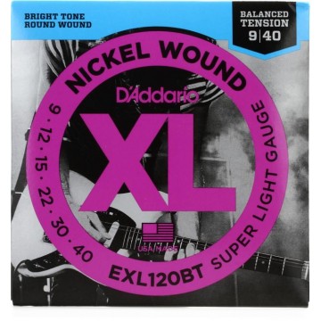 EXL120BT Nickel Wound Super Light 9-40 Electric Guitar String