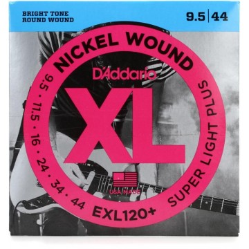 EXL120+ Nickel Wound Super Light Plus 9.5-44 Electric Guitar String