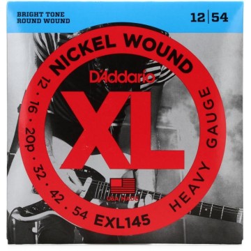 EXL145 Nickel Wound Heavy 12-54 Electric Guitar String