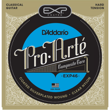 EXP46 Coated Silver Plated Hard Classical Guitar String