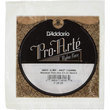 J4503 G-3rd 0.0403" Loose Classical Guitar String