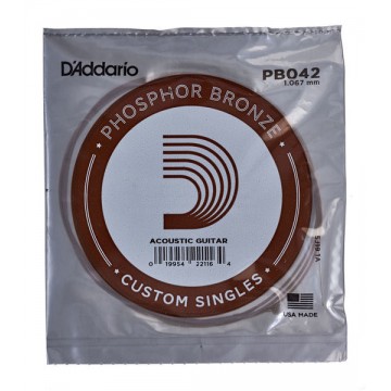 PB042 Phosphor Bronze 1.07mm Loose Acoustic Guitar String