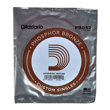 PB052 Phosphor Bronze 1.32mm Loose Acoustic Guitar String