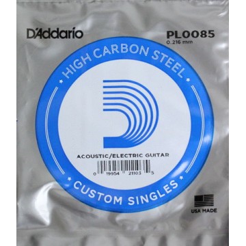 PL0085 High Carbon Steel 0.22mm Loose Acoustic/Electric Guitar String