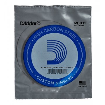PL011 High Carbon Steel 0.279mm Loose Acoustic/Electric Guitar String