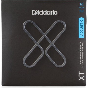 XTAPB1253 XT Phosphor Bronze Light 12-53 Acoustic Guitar String