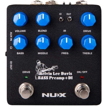 NBP-5  MLD Bass Preamp + DI - Verdugo Series Pedal