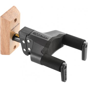 GSP38WB PLUS  Auto Grab Guitar Hanger, Wooden Wall Mounting